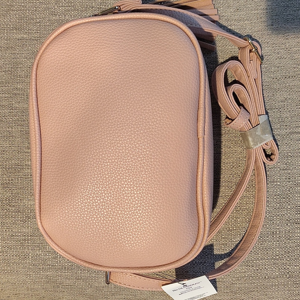 🩷 Gloria Vanderbilt Crossbody Purse! Blush. New With Tags! - Picture 3 of 10